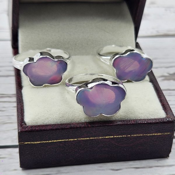 Aurora Opal Cloud 925 Sterling Silver Ring (REXT2-4)