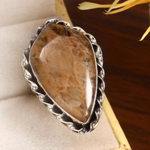 Rutile Size US 7 925 Sterling Silver Ring (RS17-382)