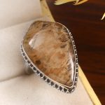 Rutile Size US 9 925 Sterling Silver Ring (RS17-368)
