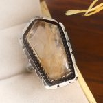 Rutile Size US 7 925 Sterling Silver Ring (RS17-394)