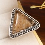 Rutile Size US 12 925 Sterling Silver Ring (RS17-352)