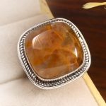 Rutile Size US 6 925 Sterling Silver Ring (RS17-387)