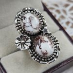 Wild Horse Jasper 925 Sterling Silver Ring (REXT84-1)