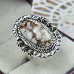 Wild Horse Jasper 925 Sterling Silver Ring (REXT83-4)