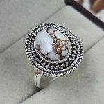 Wild Horse Jasper 925 Sterling Silver Ring (REXT93-15)