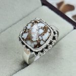 Wild Horse Jasper 925 Sterling Silver Ring (REXT93-14)