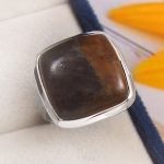 Picasso Jasper Size US 6 925 Sterling Silver Ring (REXT61-139)