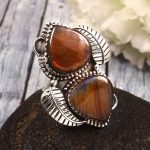 Purple Labradorite Size US 7 925 Sterling Silver Ring (RS105-653)