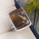 Wild Horse Jasper Size US 11 925 Sterling Silver Ring (REXT61-121)