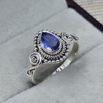 Tanzanite 925 Sterling Silver Ring (REXT45-22)