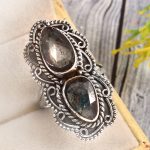 Kyanite Size US 7 925 Sterling Silver Ring (REXT27-235)