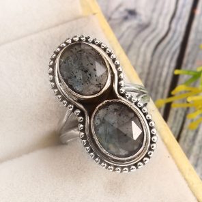 Kyanite Size US 6 925 Sterling Silver Ring (REXT27-228)
