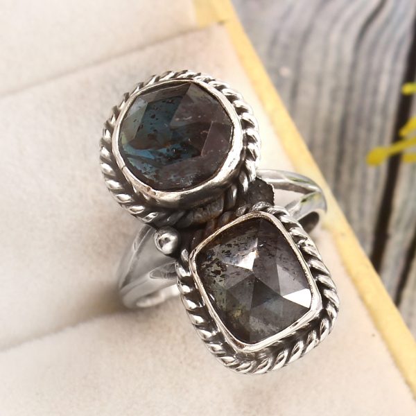 Kyanite Size US 7 925 Sterling Silver Ring (REXT27-231)