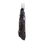Titanium Coated Quartz Cluster 1.5" 925 Sterling Silver Pendant (RS100-199)