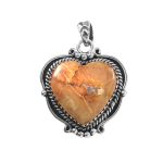 Mookaite 1.25" 925 Sterling Silver Pendant (RS6-45)