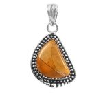 Mookaite 1.25" 925 Sterling Silver Pendant (RS6-47)