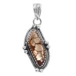 Wild Horse Jasper 1.5" 925 Sterling Silver Pendant (RS101-71)