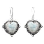 Larimar 1.25" 925 Sterling Silver Earring  (RS101-25)