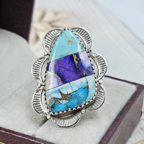 Trifecta Size US 7 925 Sterling Silver Ring (REXT55-103)