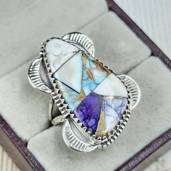 Trifecta Size US 7 925 Sterling Silver Ring (REXT55-100) - Image 2