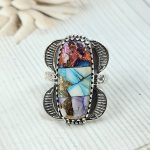 Trifecta Size US 7 925 Sterling Silver Ring (REXT55-101)