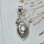 Wild Horse Jasper 1" 925 Sterling Silver Pendant (REXT60-111)