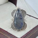 Purple Labradorite Size US 7 925 Sterling Silver Ring (RS108-352)