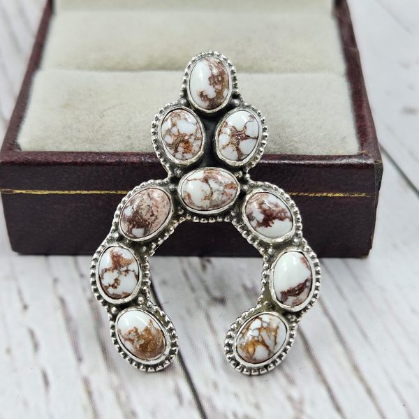 Wild Horse Jasper Naja 925 Silver Pendant (RS108-452)