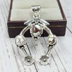 Wild Horse Jasper Naja 925 Silver Pendant (RS108-456)