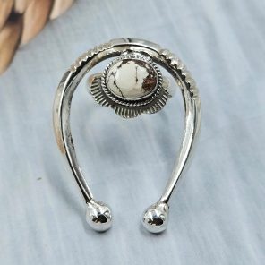 Wild Horse Jasper Naja 925 Sterling Silver Ring (RS111-338)
