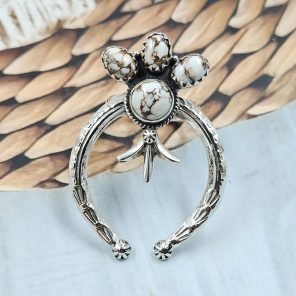 Wild Horse Jasper Naja 925 Sterling Silver Ring (RS111-347)