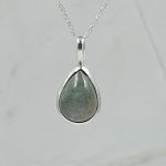 Labradorite 0.75" 925 Sterling Silver Pendant (RS7-177)