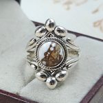 Wild Horse Jasper 925 Sterling Silver Ring (REXT48-60)