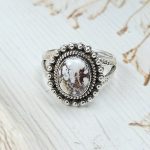 Wild Horse Jasper 925 Sterling Silver Ring (REXT48-59)