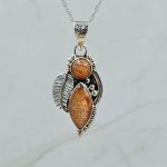 Sunstone 1.25" 925 Sterling Silver Pendant (REXT102-8)