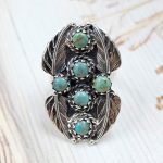 Mohave Turquoise 925 Sterling Silver Ring (RS109-309)