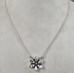 Wild Horse Jasper 925 Silver Necklace (REXT25-2)