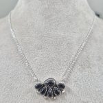 Black Onyx 925 Silver Necklace (REXT25-10)