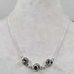 Wild Horse Jasper 925 Silver Necklace (REXT25-17)