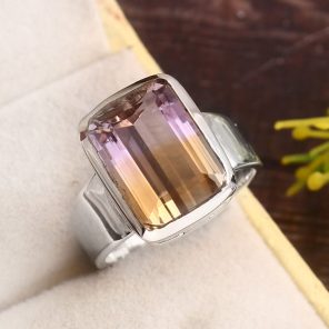Ametrine Size US 7 925 Sterling Silver Ring (REXT11-407)