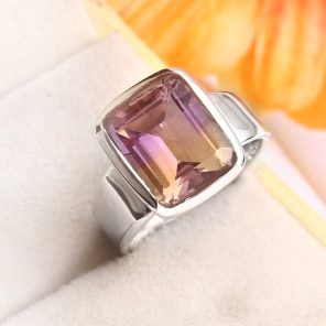 Ametrine Size US 9 925 Sterling Silver Ring (REXT11-400)