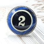 Pool Ball 2 925 Silver Ring (REXT20-179)