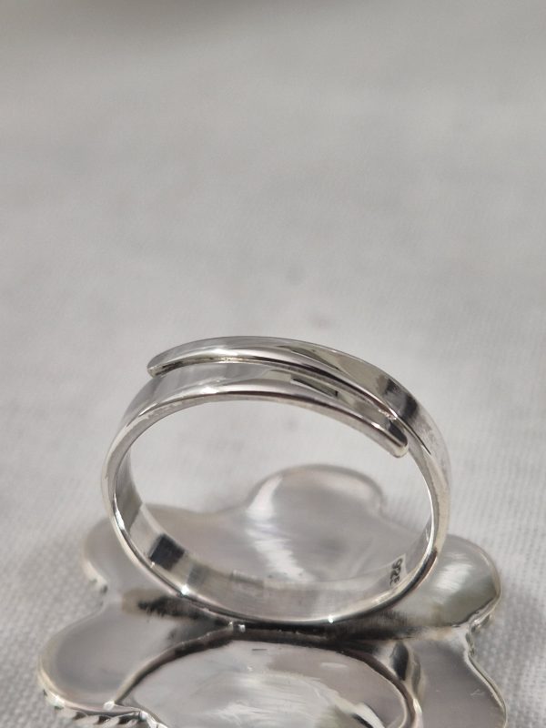 Mohave Turquoise 925 Sterling Silver Ring (RS109-308) - Image 2
