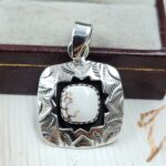 Wild Horse Jasper 925 Sterling Silver Shadow Box Pendant (RS3-95)