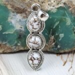Wild Horse Jasper 925 Sterling Silver Pendant (REXT79-118)