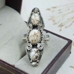 Wild Horse Jasper 925 Sterling Silver Ring (REXT86-125)