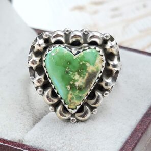 Sonoran Gold Turquoise Size US 9 925 Sterling Silver Ring (REXT89-186)