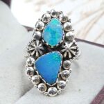 Australian Opal Size US 6 925 Sterling Silver Ring (RS104-352)