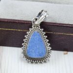 Australian Opal 1.25" 925 Sterling Silver Pendant (REXT24-308)