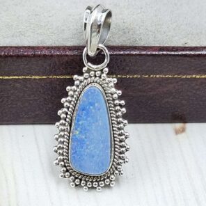 Australian Opal 1.25" 925 Sterling Silver Pendant (REXT24-310)